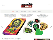 Tablet Screenshot of fanmerch.com